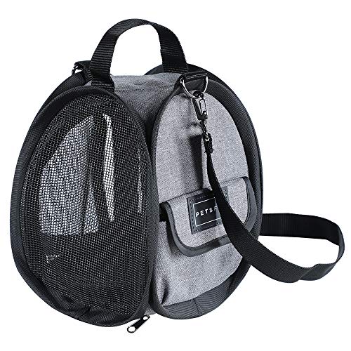 Petsfit Hamster Carrier Small Animal Bag for Sugar Glider,Hedgehog,Tortoise,Teacup Dogs,Baby Guinea Pig - Lightweigh Carri...