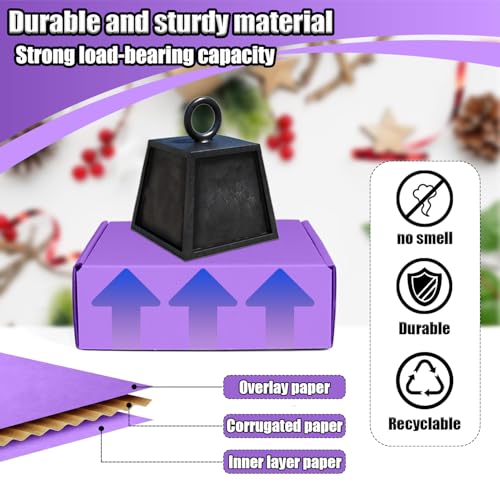 Small Shipping Boxes, 50 Pack Cardboard Box Corrugated Mailer Boxes Small Corrugated Boxes For Shipping Packaging Craft Gi...