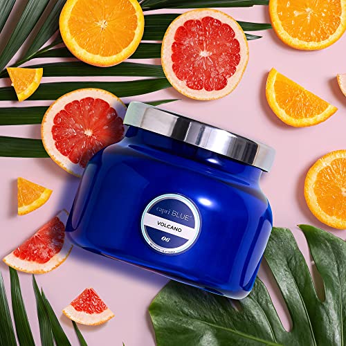 Capri Blue Volcano Scented Candles - Luxury Glass Jar Candles for Home Scented with Tropical Fruit & Sugared Citrus - Soy ...