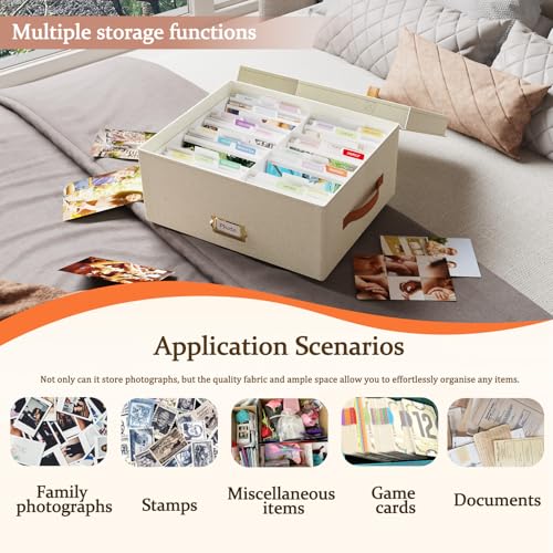 Photo Storage Box, Photo Box, Picture Organizers, Box Memories, Decorative Photo Storage Box, The 2026 Multi-functional St...