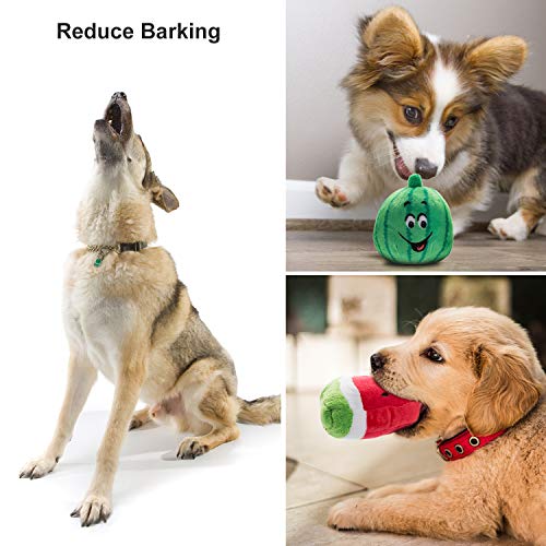 Nocciola Dog Squeaky Toys, Plush Small Dog Toys for Dogs, Stuffed with Squeakers,12 pcs Puppy Toys with a Carrying Bag for...