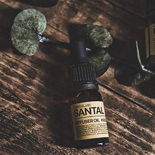 sesneslabs Santal Diffuser Oil, Niche Scent, Amber Coco Vanilla Cedar Sandalwood Musk Essential Oils Blend for Ultrasonic ...