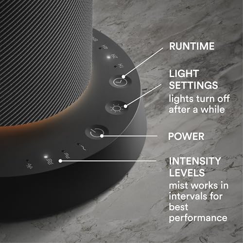 Homedics SereneScent Waterless Essential Oil Diffuser, Cordless Rechargeable Aromatherapy Diffuser for Home, Large Room Sc...