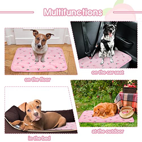 LETSQK Dog Cooling Mat, Summer Cooling Mat for Dogs, Self Cooling Pad for Small Medium Large Dogs Cats, Non-Toxic Breathab...