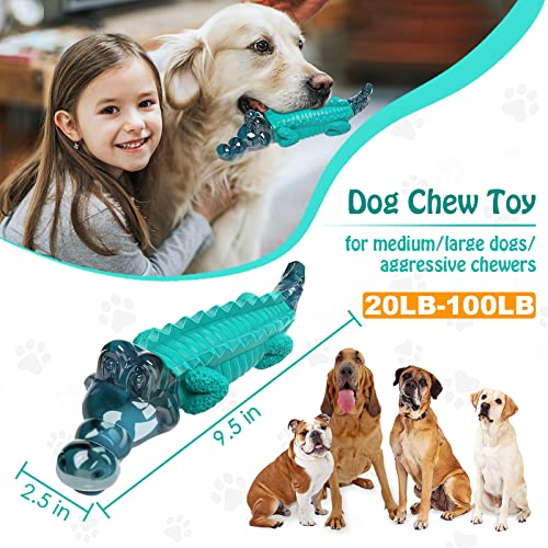 Jeefome Dog Toys for Aggressive Chewers - Tough,Indestructible Dog Chew Toys for Large, Medium,Small Breed to Keep Them Busy