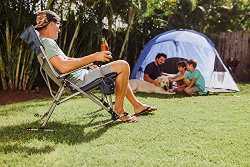 PICNIC TIME Cove Portable Beach Tent, Fully-Assembled Pop Up Tent, Beach Shade and Sun Shelter, Instant Outdoor Shade with...