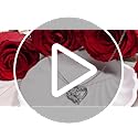 Yamonic Birthday Flowers Gifts for Women, Real Rose with Heart Necklace Gifts for Mom Grandma, Preserved Flowers Rose with...