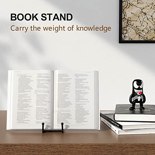 3 Pack 6 Inch Plate Stands for Display Picture - Vinyl Table Top Display, Decorative Metal Frame Holders for Book , Photo ...