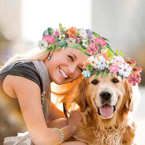 FOIMAS 150pcs Mini Faux Flower for Crafts,Artificial Flower Heads Daisy Peony Flower Decor for Craft Garland Wedding Home ...