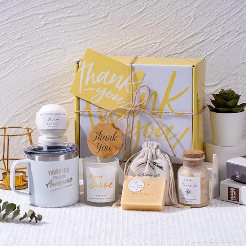Thank You Gifts for Women Spa Thoughtful Unique Office Gift for Coworkers Nurse Friends Men Boss Employee Secretary Hostes...
