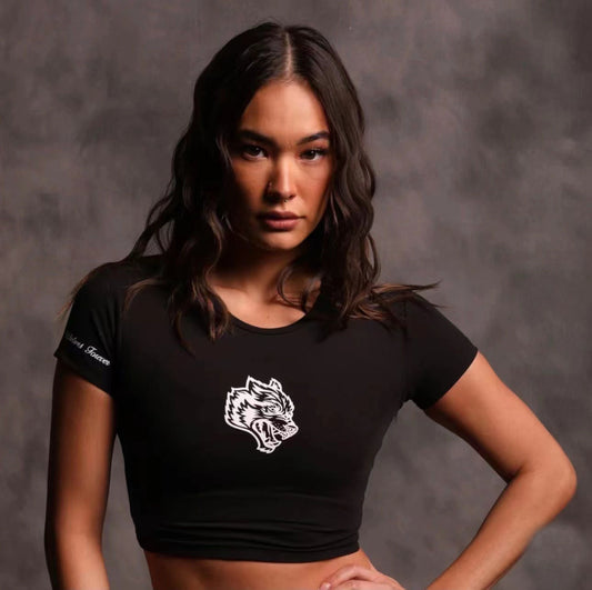 Running Fitness And Yoga Short-Style High-Stretch Quick-Drying Printed T-Shirt