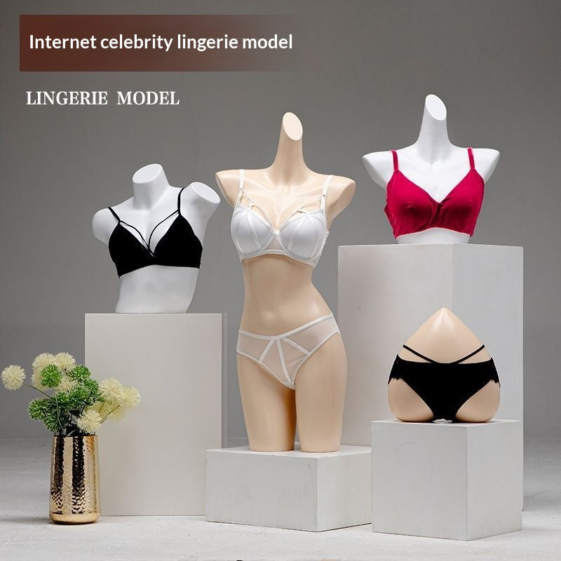 Underwear Model Display Stand Male And Female Half-body Mannequins