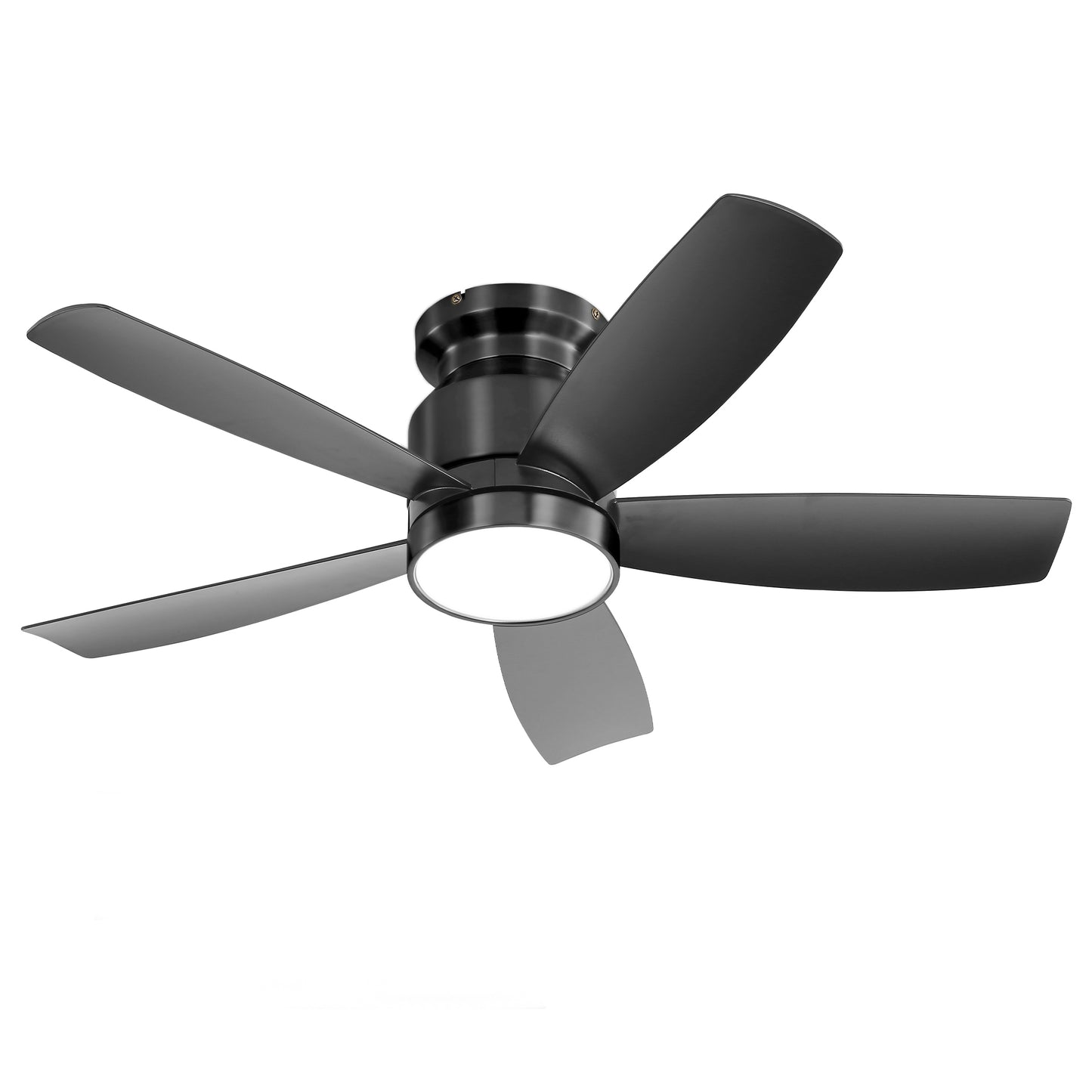 106cm Ceiling Fan With 18W LED Lighting, Remote Control, 5 ABS Blades And Reversible DC Motor For Living Room, Bedroom, Kitchen, Office