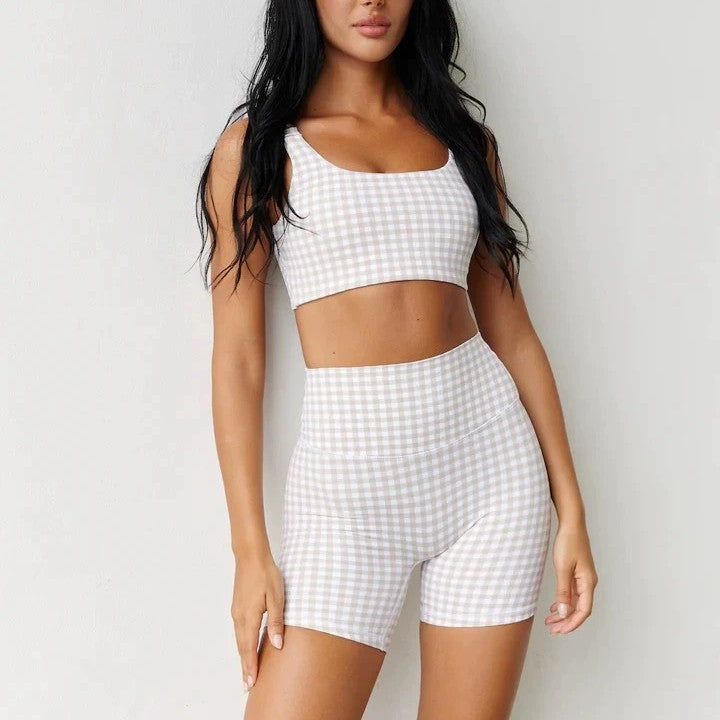 Women's High-Waist Quick-Drying Sports Fitness Yoga Shorts