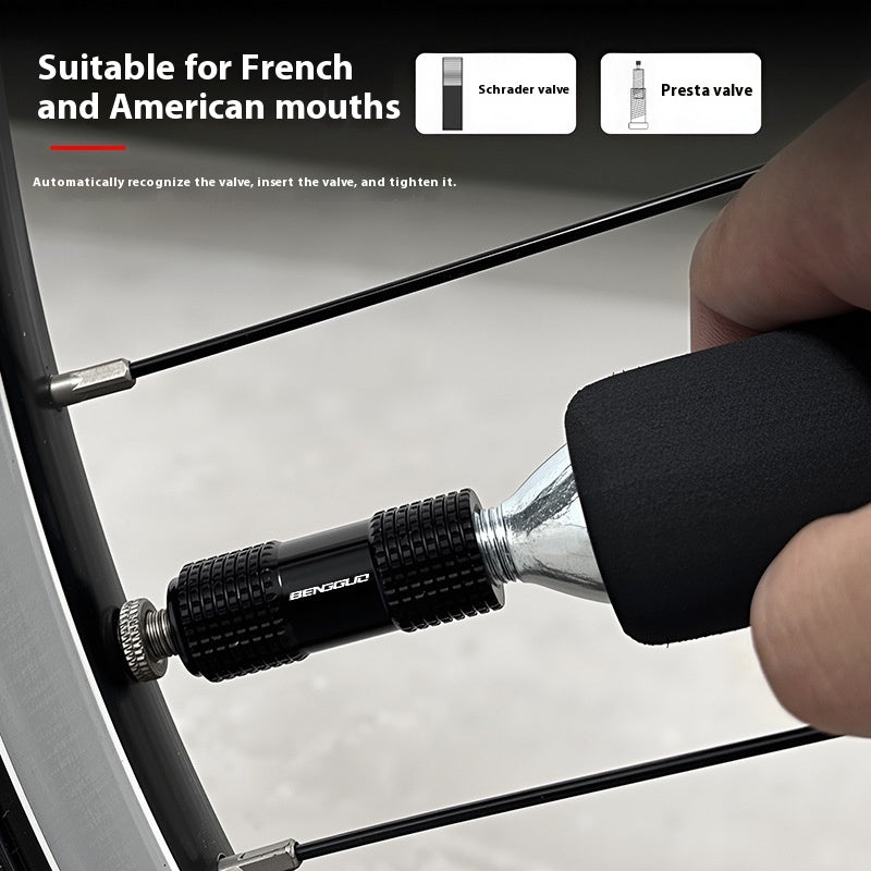 Portable Air Nozzle Fast Charging Bicycle Inflation