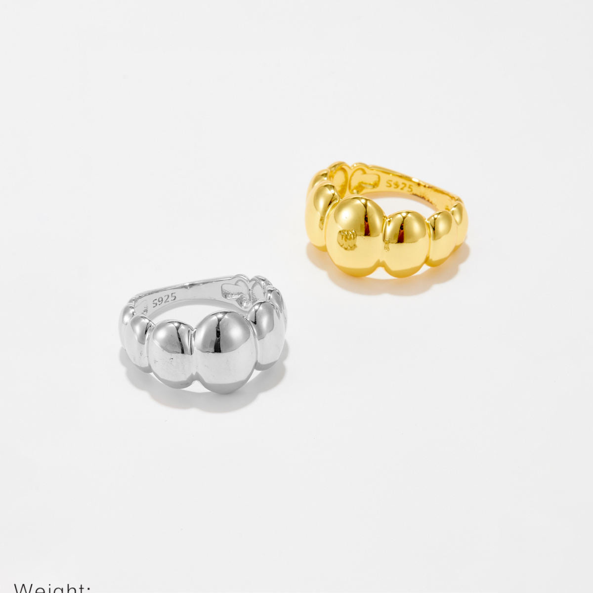 Convex Oval Elegant Fashion Female Accessories Ring