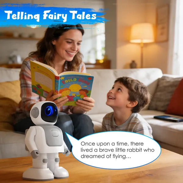 AI Dancing Robot Toy Smart Interactive Learning & Entertainment Robot For Kids With Wireless Music Programmable Moves Voice Assistant