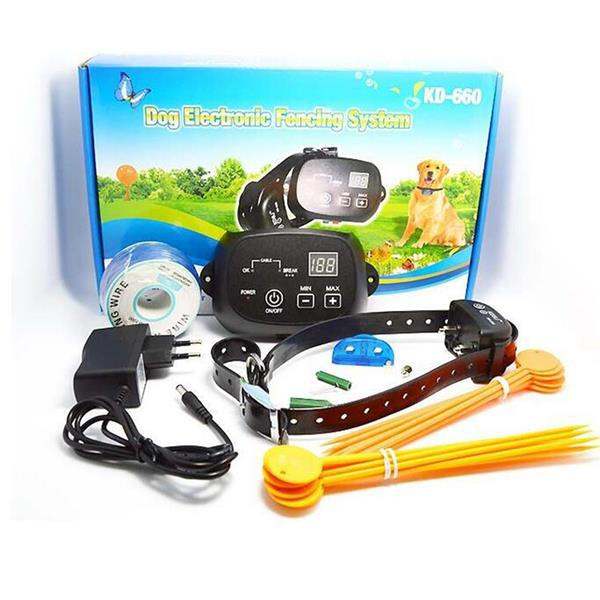 New Black Wireless Pet Fence