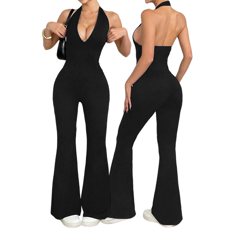 Butt-lifting One-piece Workout Bodysuit For Fitness