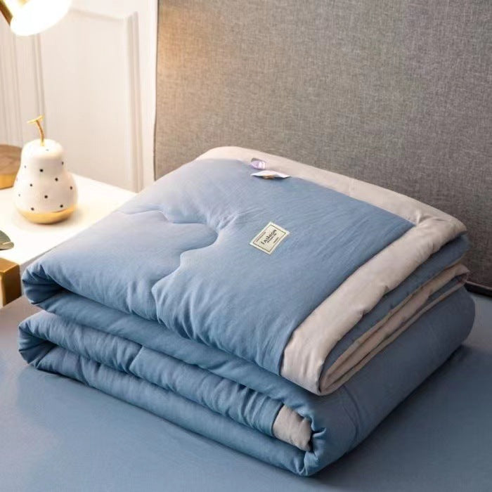 Summer Cooling Washed Cotton Air Conditioner Quilt