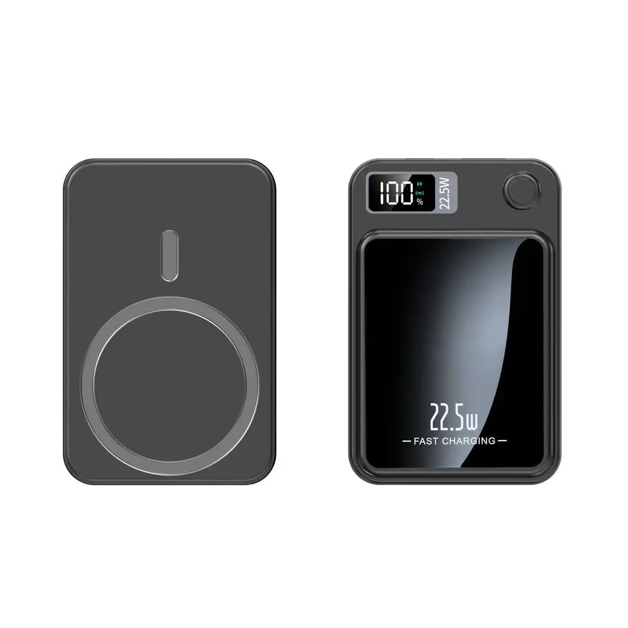 Magnetic Wireless Power Bank, Super Fast Charging, Portable External Battery Power Bank For IPhone, Samsung,