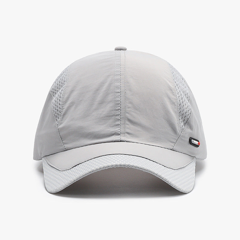 Summer Men's And Women's Quick-drying Mesh Breathable Adjustable Fashionable Casual Style Baseball Cap Suitable For Outdoor Daily Commuting
