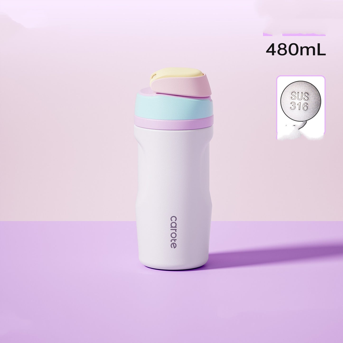 Stainless Steel Large-capacity Insulated Sports Bottle, New Model