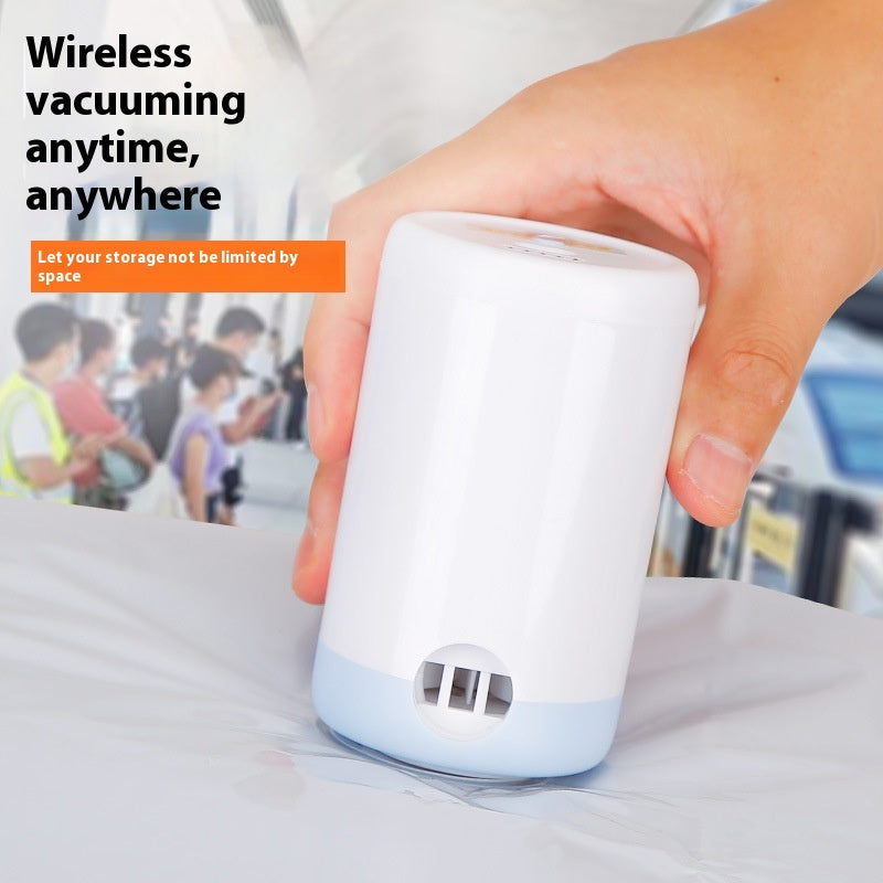 Vacuum Compression Bag Wireless Electric Swimming Ring Charging Cylinder