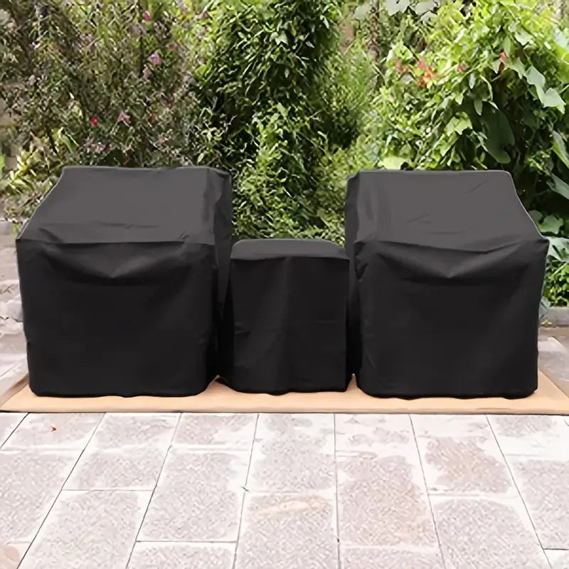Waterproof Outdoor Patio Furniture Cover Set - Heavy Duty Dust Proof Protector For Table Chairs Sofa - All Weather Garden Deck Covers