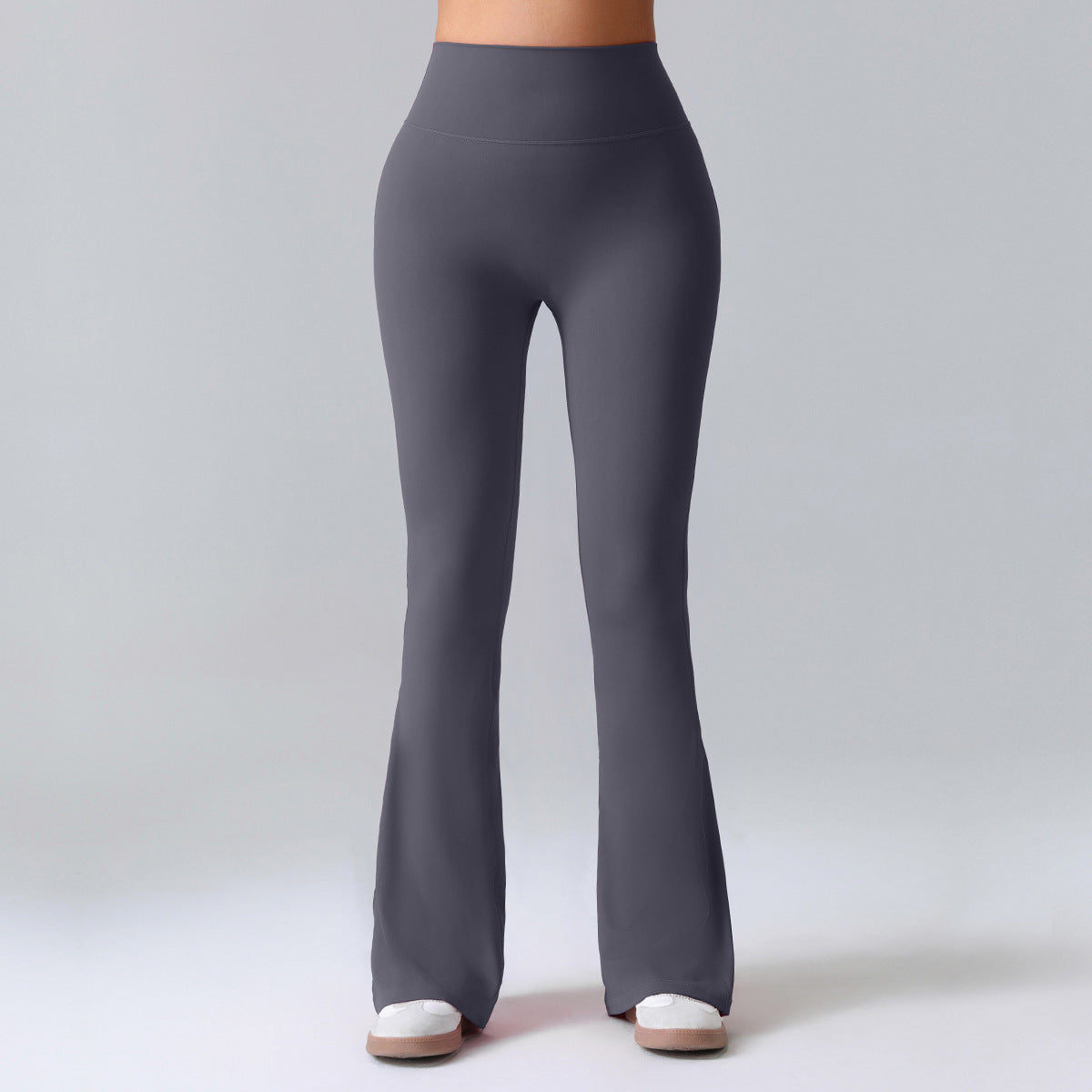 Women's Summer Thin Yoga Pants, Hip-Lifting Flared Fitness Pants, Quick-Dry Stretch Sports Pants, Slim-Fit Bootcut Trousers