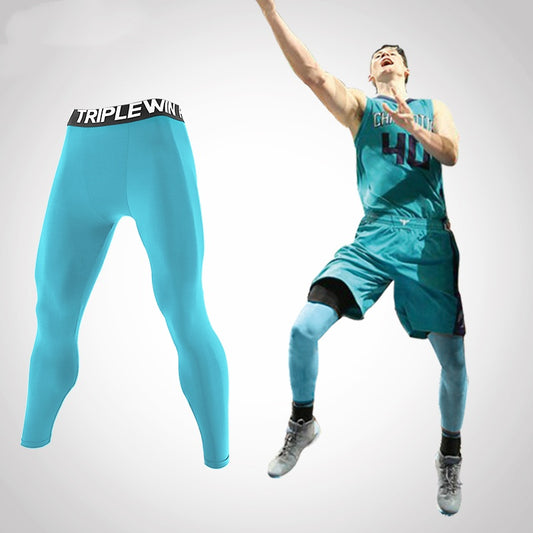 Quick-drying Basic Thin Sports Fitness Elastic Pants