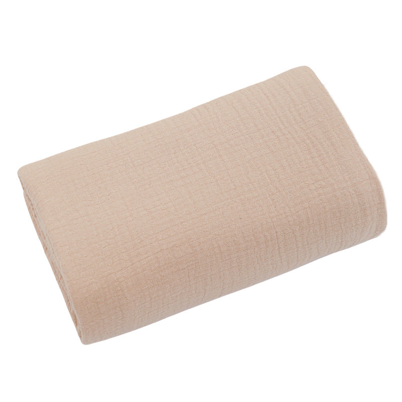 Newborn Bath Towel Solid Color Pure Cotton Gauze