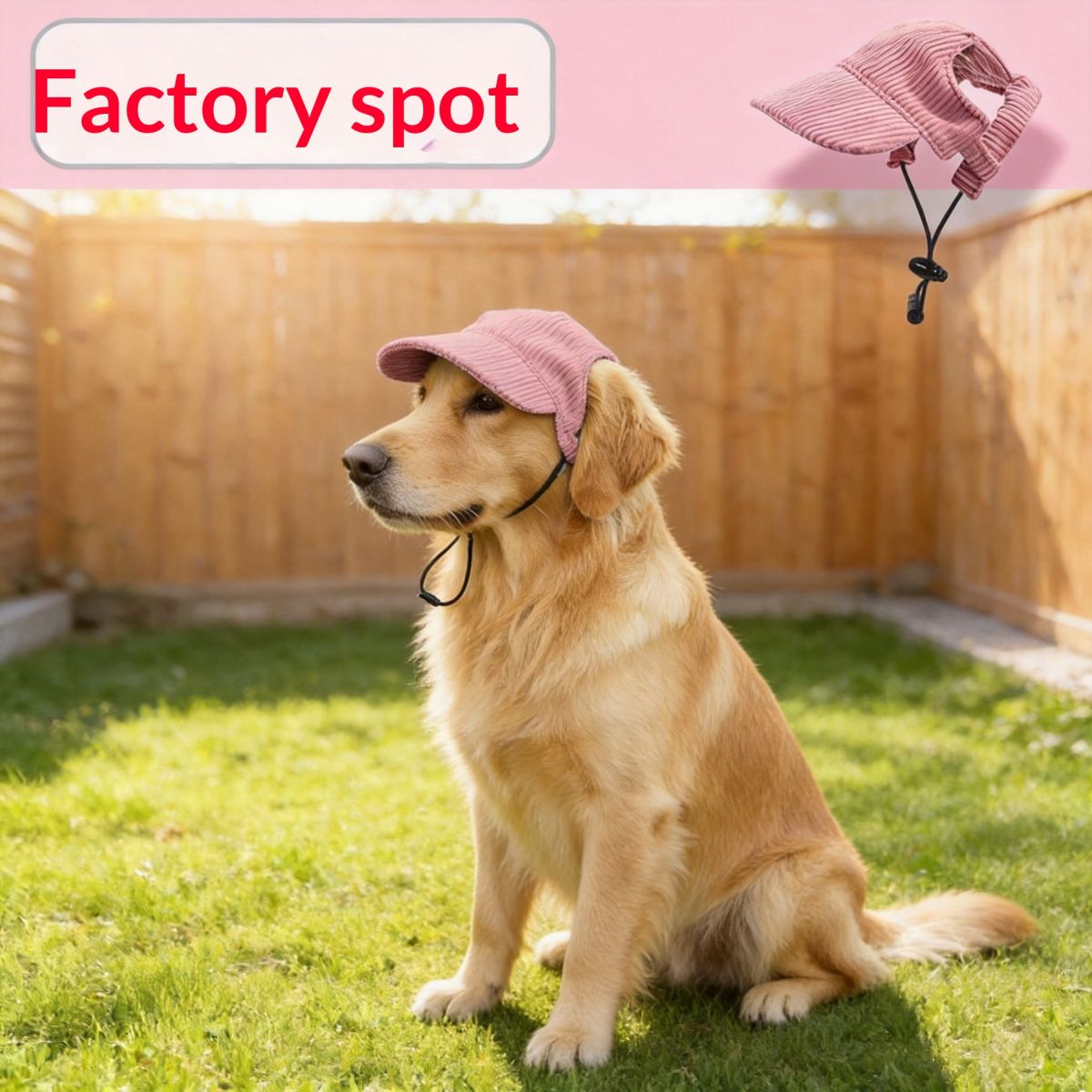 Simple And Stylish Factory-loved Pet Sun Hat