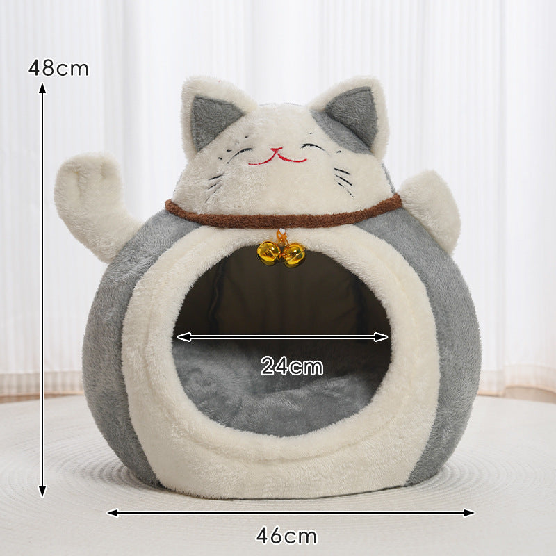 New Fortune Cat Bed Lucky Pet Nest