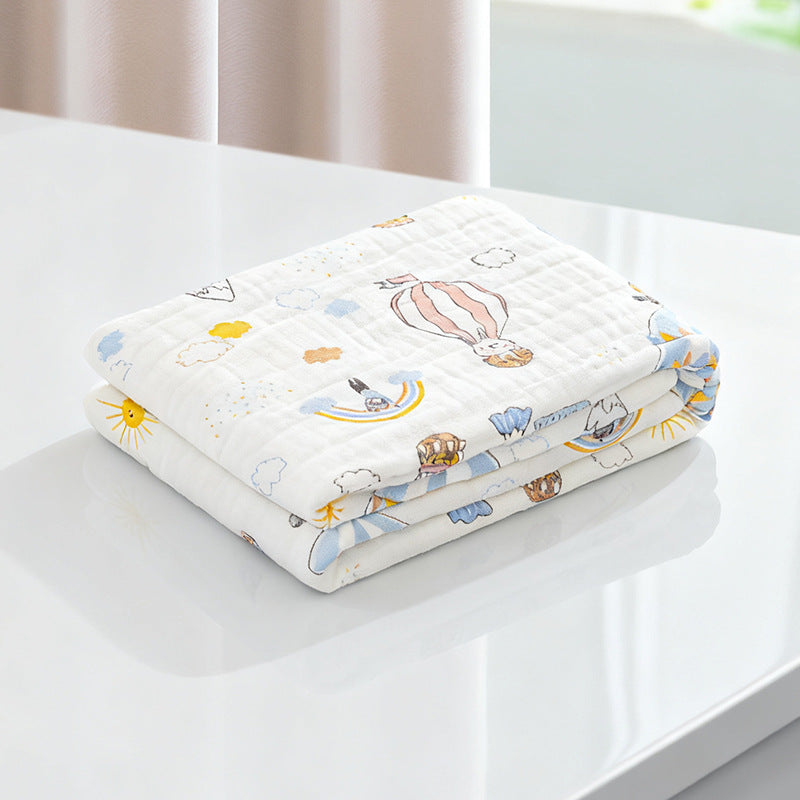 Gauze Bath Towel Class A For Babies 6 Layers For Infants