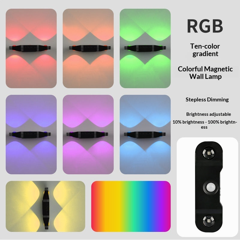 Wireless Magnetic Charging Ambient Wall Light