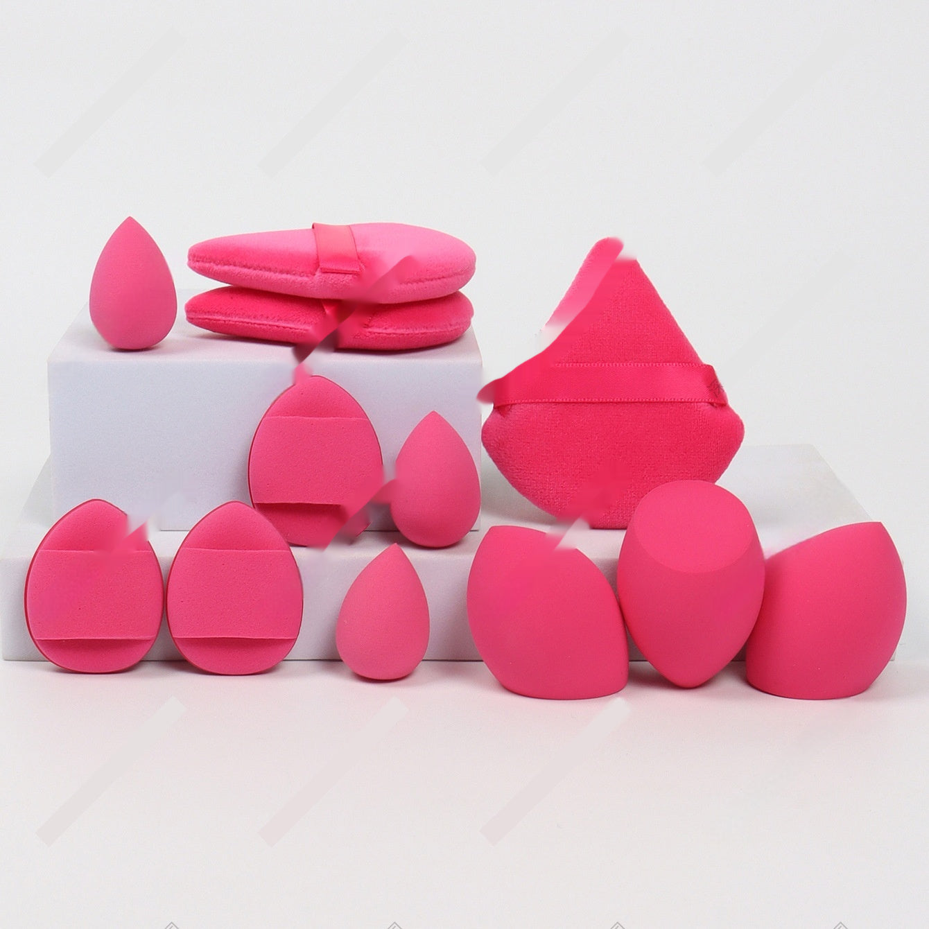 12-piece Makeup Sponge Puff Set