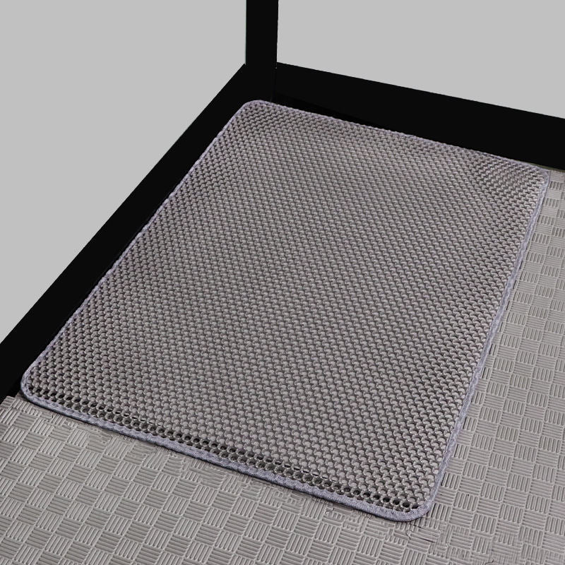 Filtered Pet Litter Mat With Leak Proof And Odor Control Features