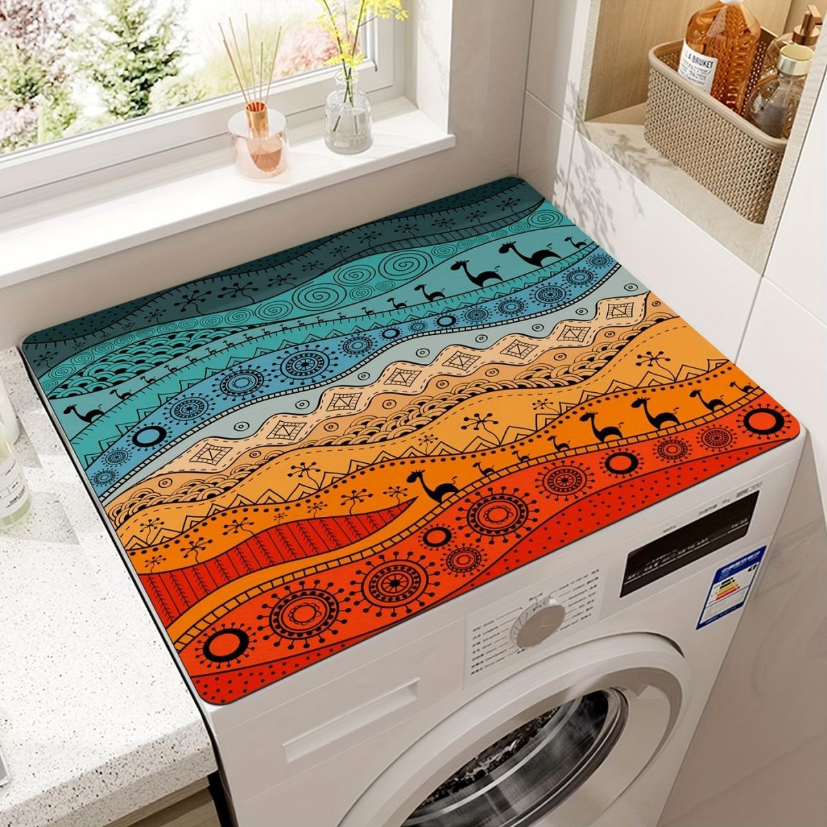 Diatomaceous Mud Washing Machine Pad Dryer Top Water-absorbing For Home Use