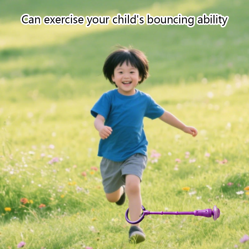 Foldable Ankle Ring Skip Jumping Swing Ball Kids Play Fitness Bouncing Yellow