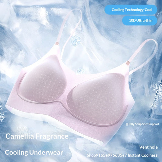 Cooling Ice Cup Seamless Womens Lingerie