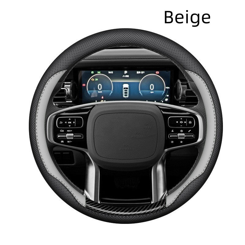 Steering Wheel Cover Modified Hand-Stitched Accessories