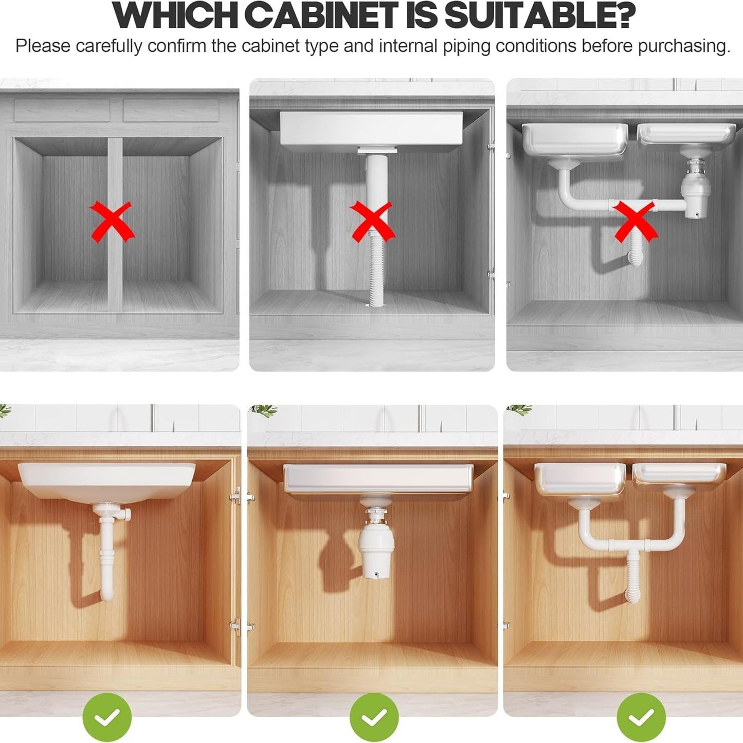 Under-sink Rack With Pull-out Tray Floor-standing And Adjustable Cabinet For The Kitchen