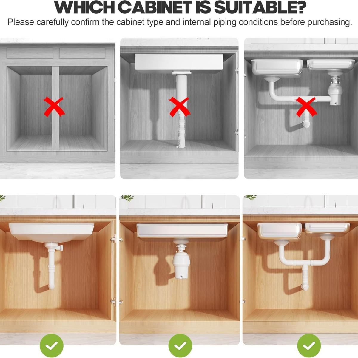 Under-sink Rack With Pull-out Tray Floor-standing And Adjustable Cabinet For The Kitchen