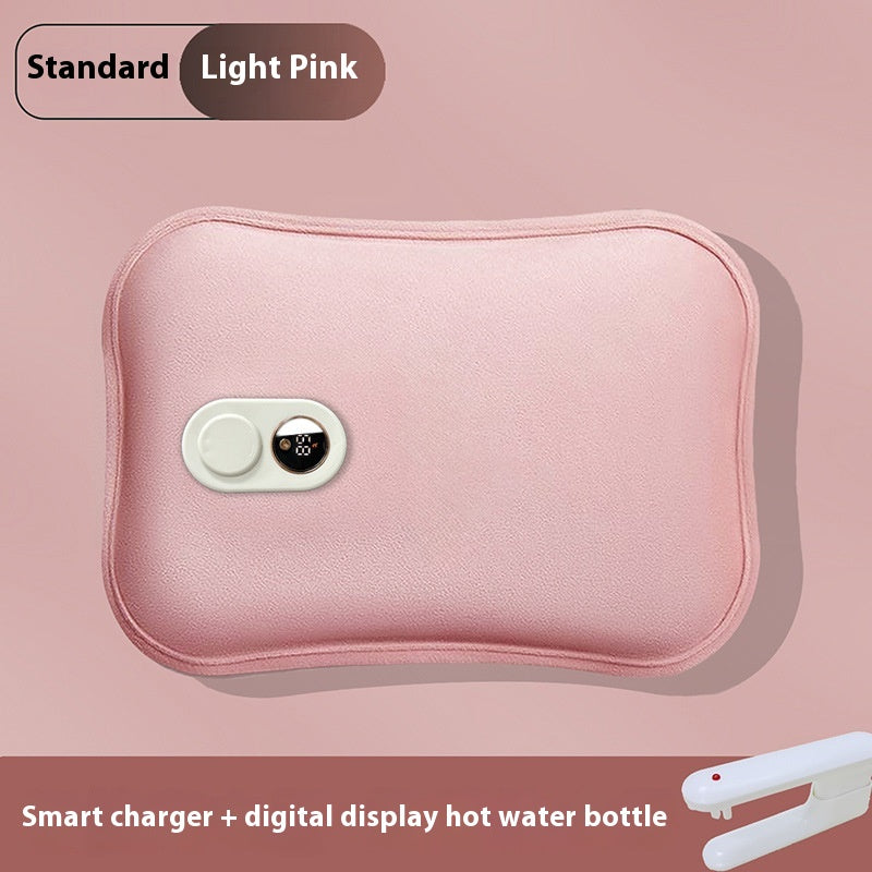 Digital Display Hot Water Bag Charging Hand Warmer Bed Sleeping Bed Fantastic Foot Warming Appliance