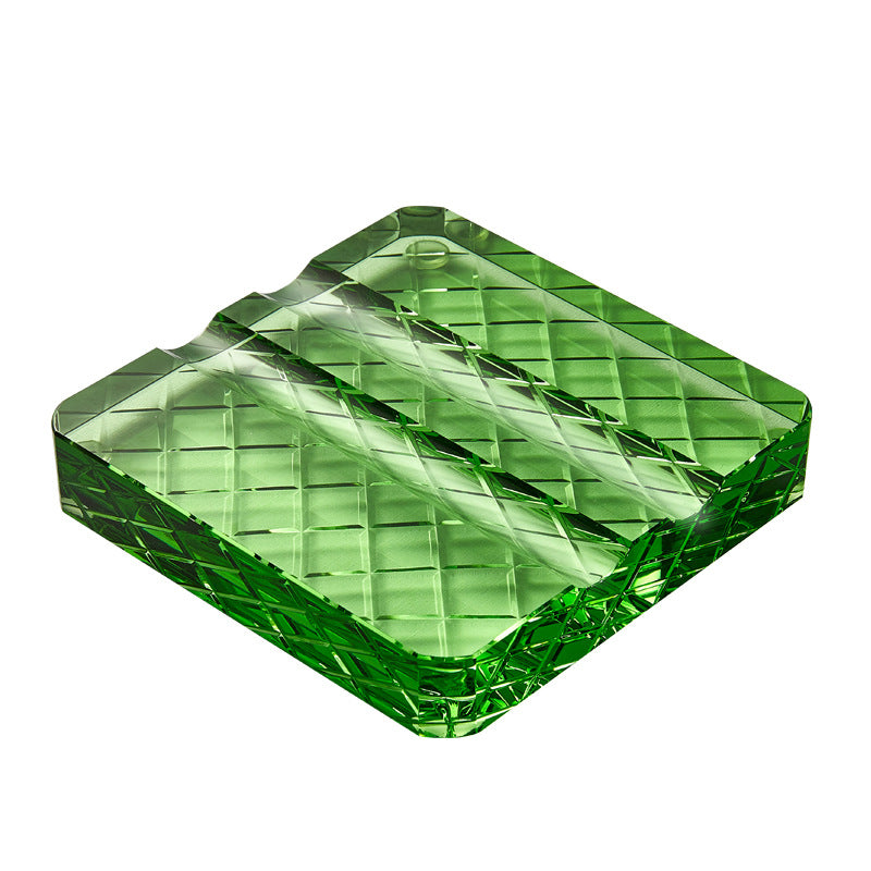 Creative K9 Crystal Glass Cigar-Specific Ashtray For Home Use