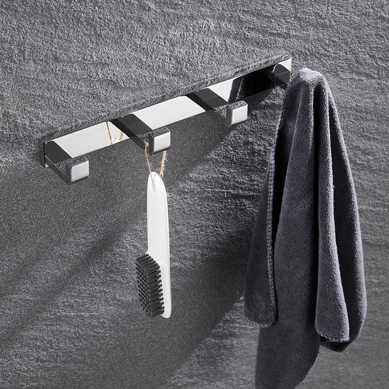 304 Stainless Steel Mirror-finish Chrome Towel Rack Bath Towel Rack