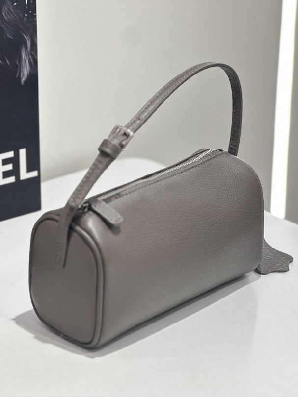 New Cross-Border Customizable Popular Shoulder Pen Holder Bag Made Of Top Layer Cowhide For Women