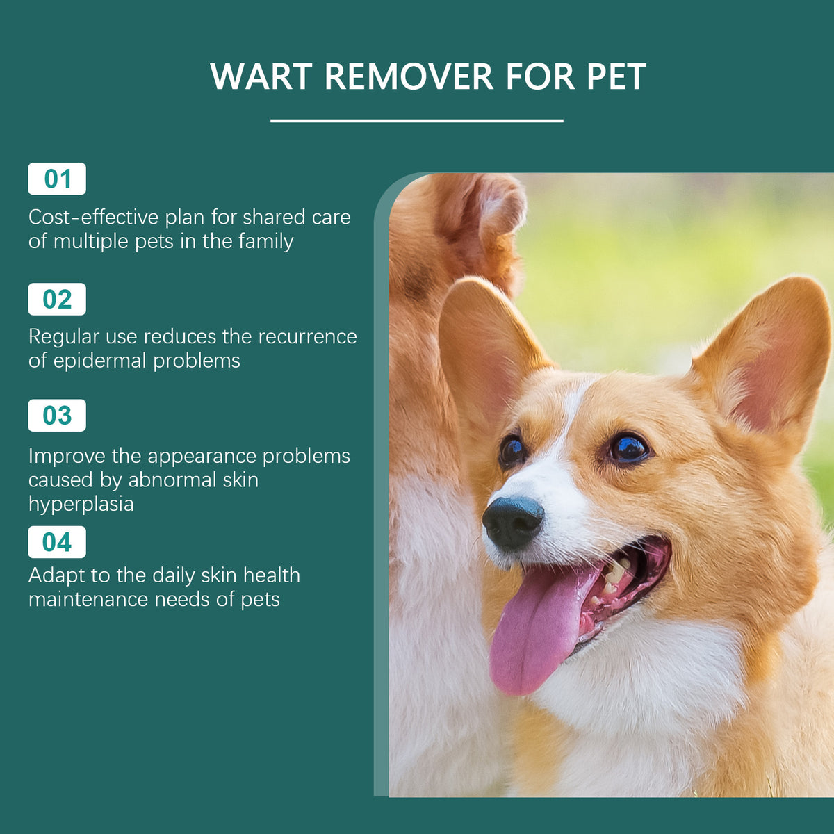 Yegbong Dog Skin Care Drops Herbal Essence Pet Cleanser Gentle Cleansing And Skin Care