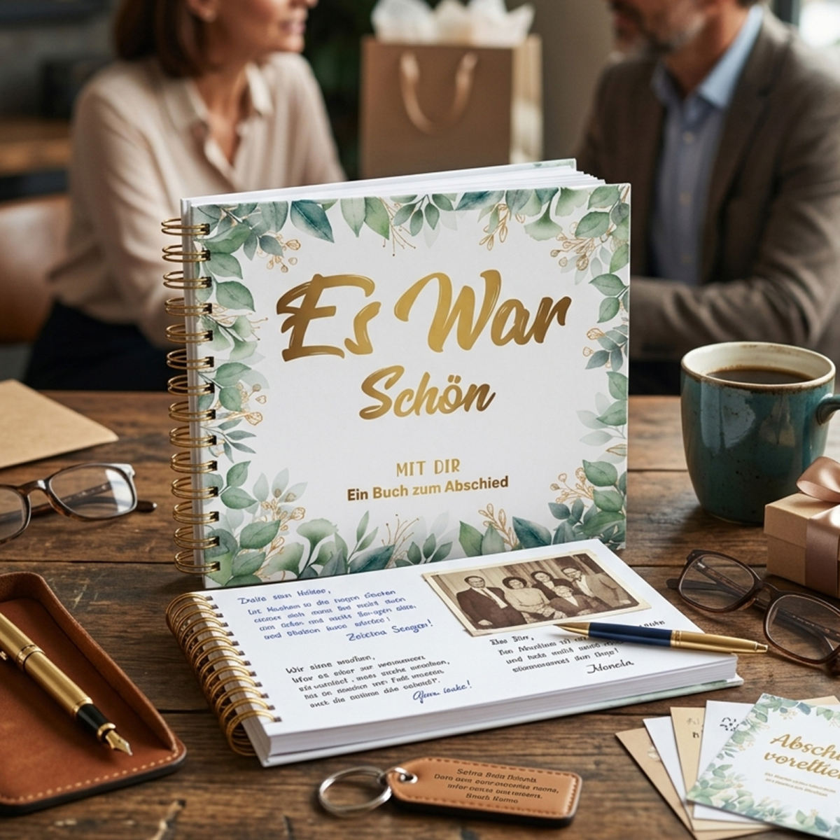 Guest Book As A Farewell Gift For Coworkers, Memory Book With A Keepsake Album For Retirement, Farewell Book For Teachers, Siblings, And Friends